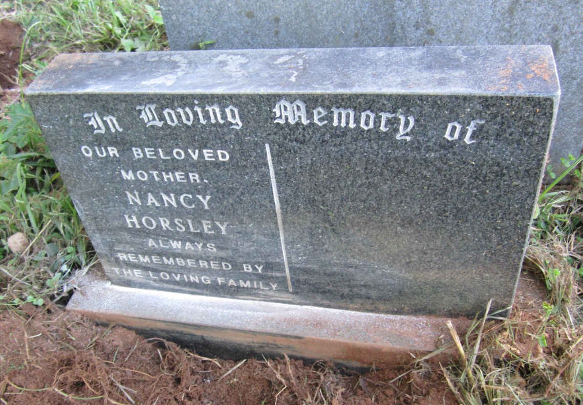 HORSLEY Nancy -1980