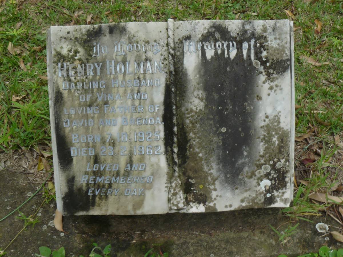 HOLMAN Henry 1925-1962