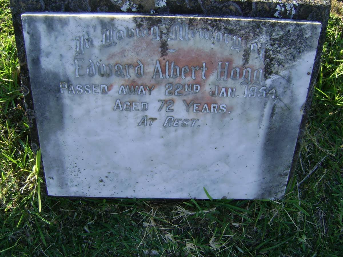 HOGG Edward Albert -1954