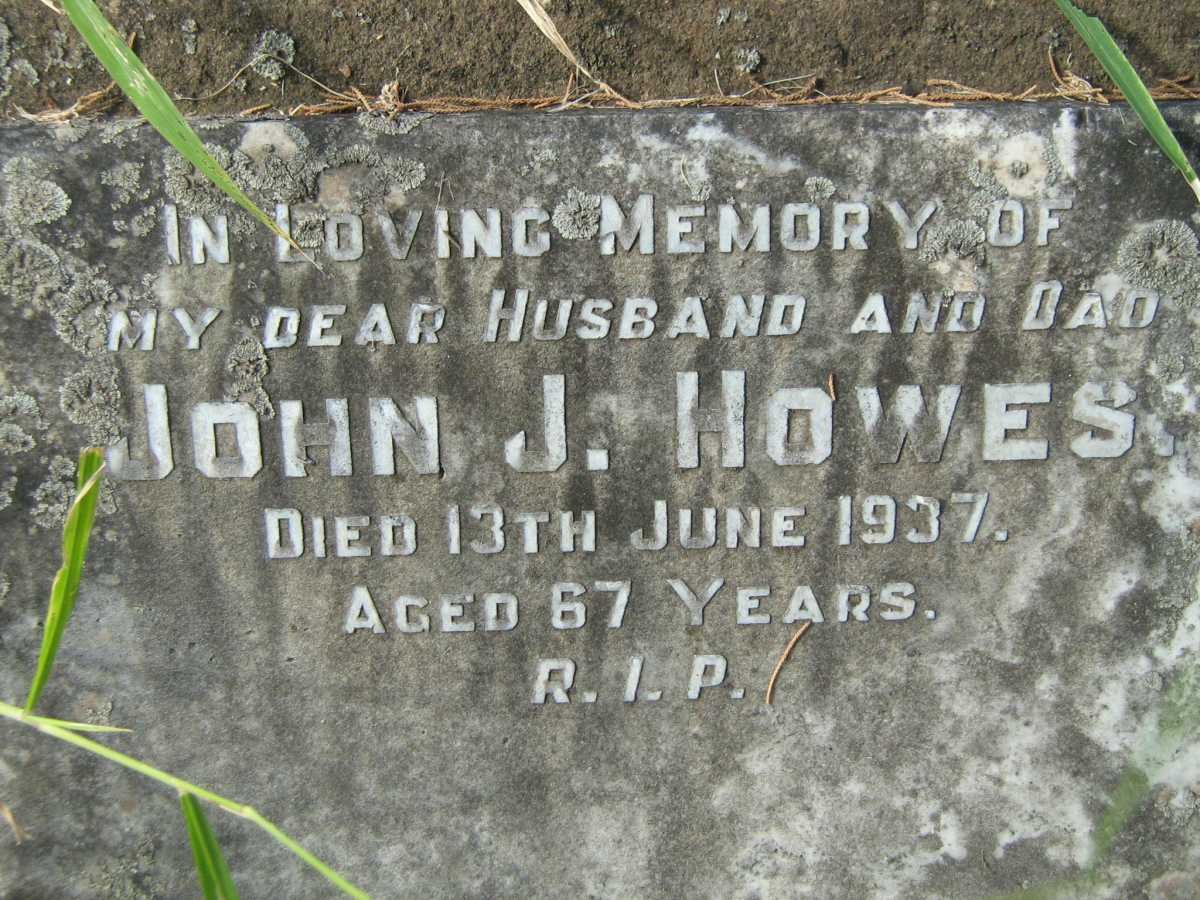 HOWES John J. -1937
