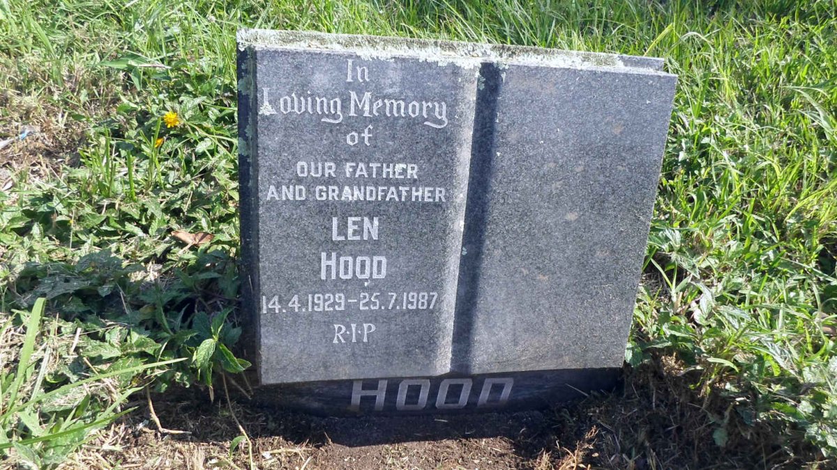 HOOD Len 1929-1987