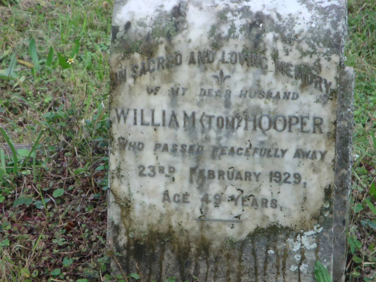 HOOPER William -1929