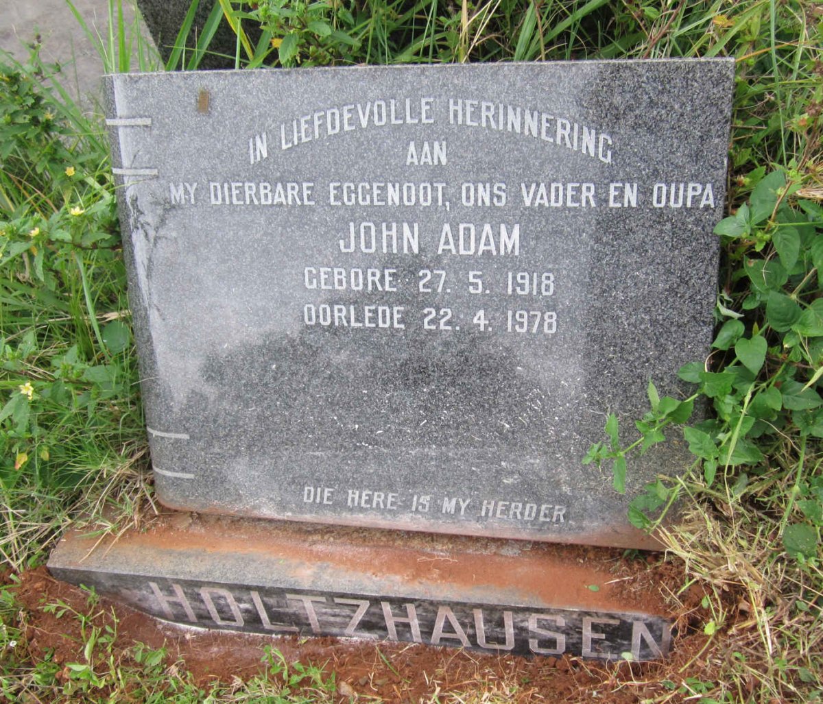 HOLTZHAUSEN John Adam 1918-1978