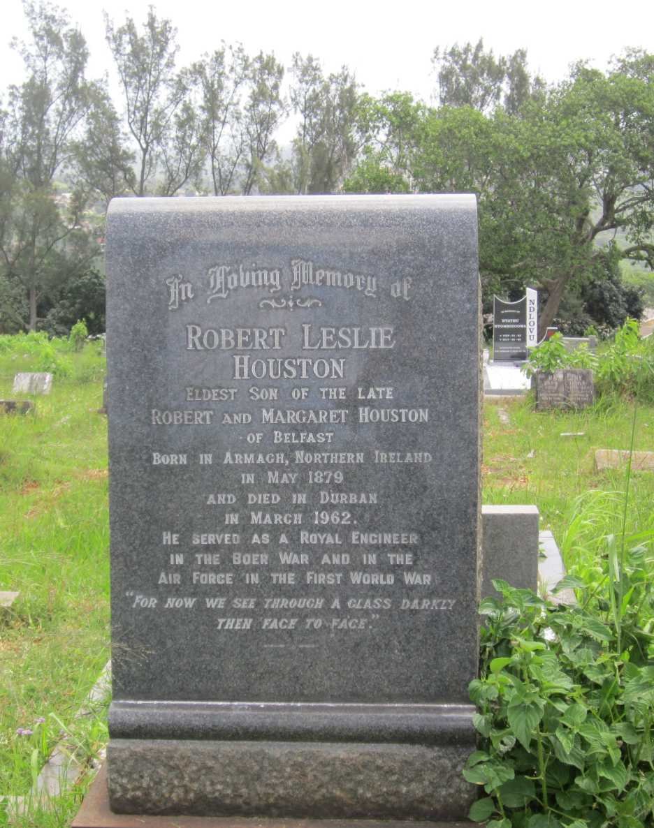HOUSTON Robert Leslie 1879-1962