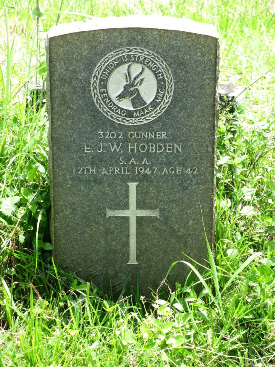 HOBDEN E.J.W. -1947