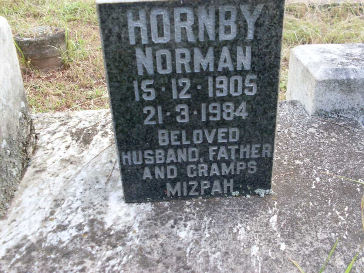 HORNBY Norman 1905-1984