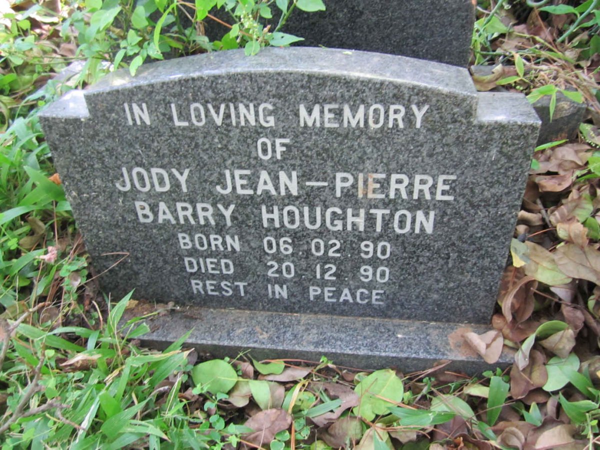 HOUGHTON Jody Jean-Pierre Barry 1990-1990