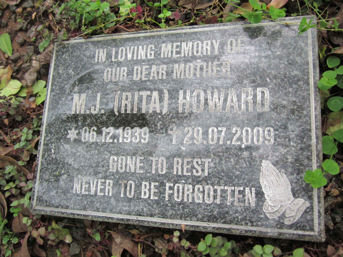 HOWARD M.J. 1939-2009