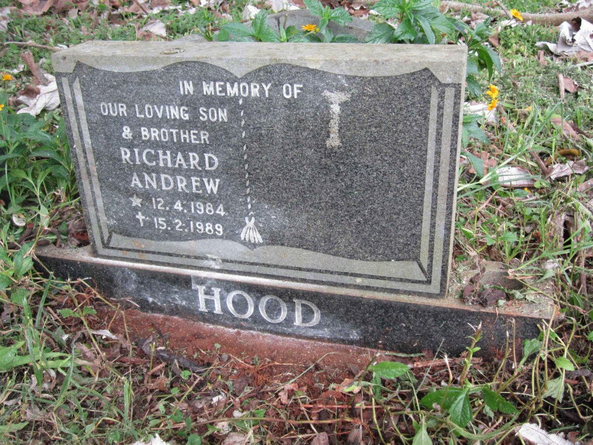 HOOD Richard Andrew 1984-1989