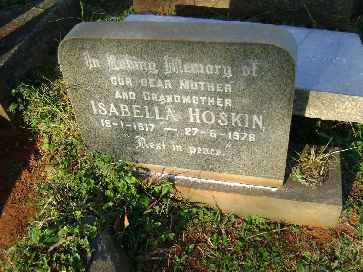 HOSKIN Isabella 1917-1976