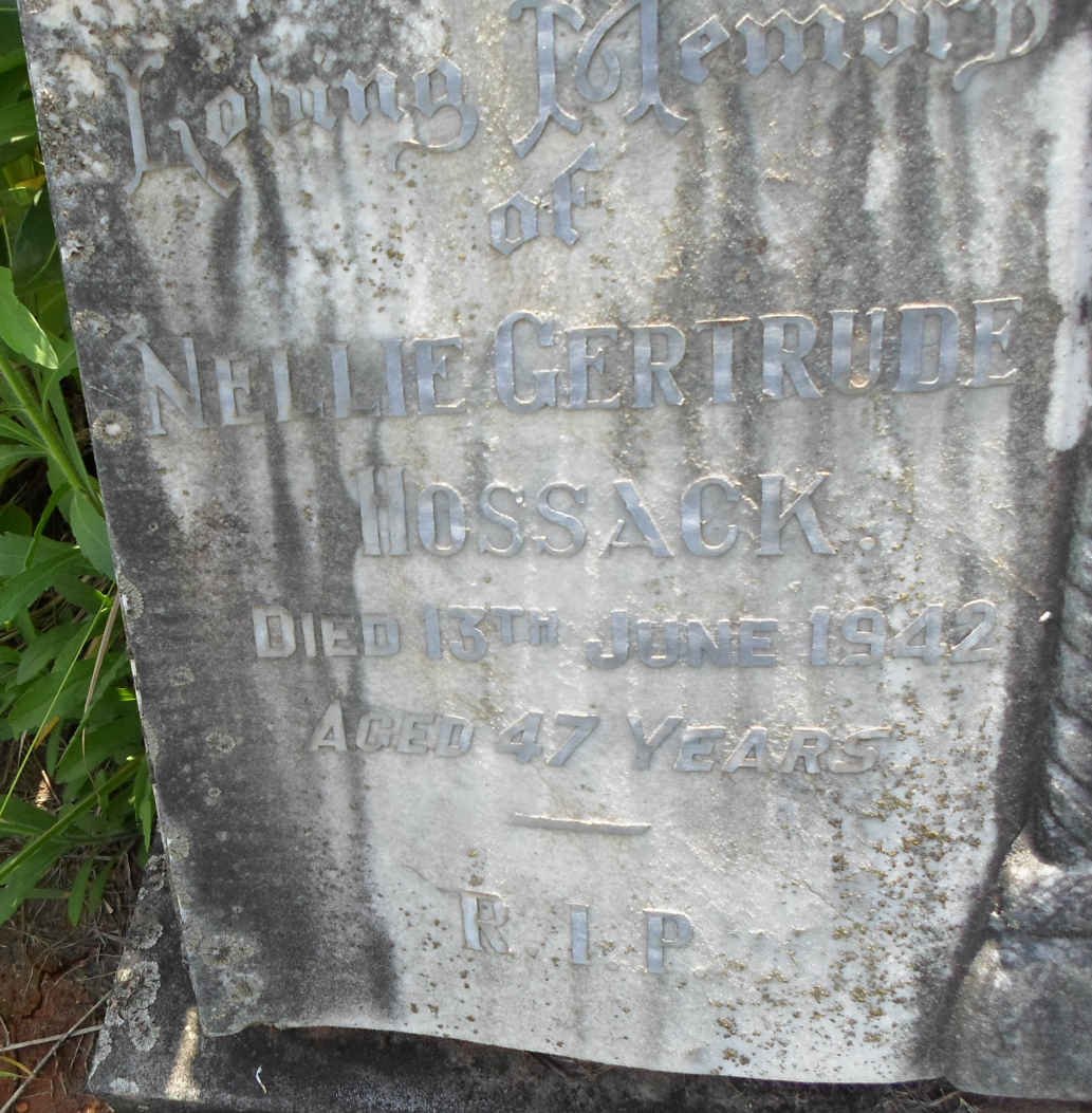 HOSSACK Nellie Gertrude -1942