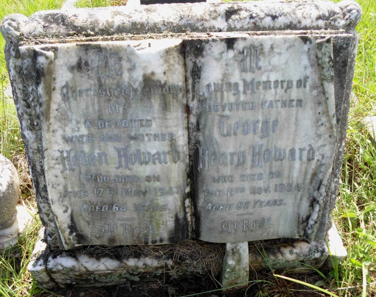 HOWARD George Henry -1954 &amp; Helen -1943