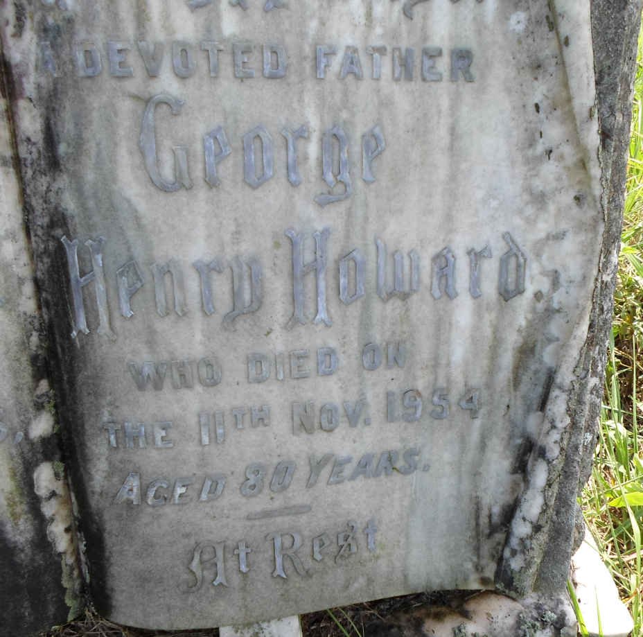 HOWARD George Henry -1954