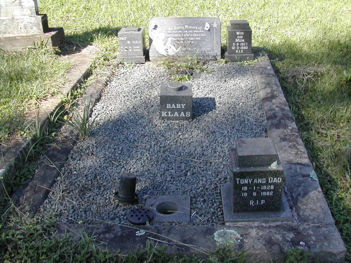 HOLLINS Pat 1922-2000 &amp; Win 1927-1982 :: HOLLINS Tony 1928-1982 :: HOLLINS Terrence Lewis -1959 :: HOLLINS Klaas