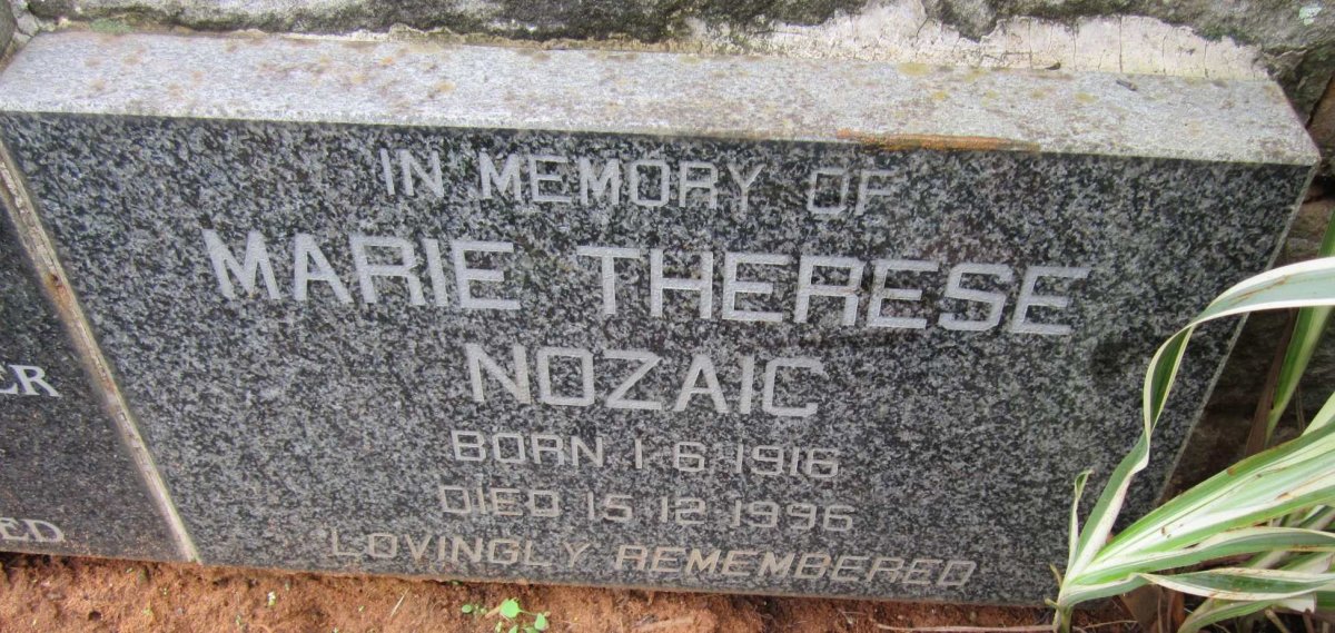 NOZAIC Marie Therese 1916-1996