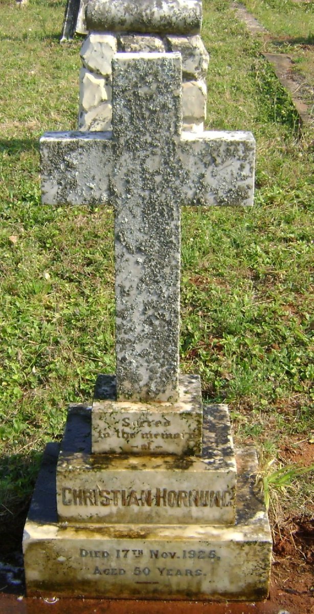 HORNUNG Christiaan -1925