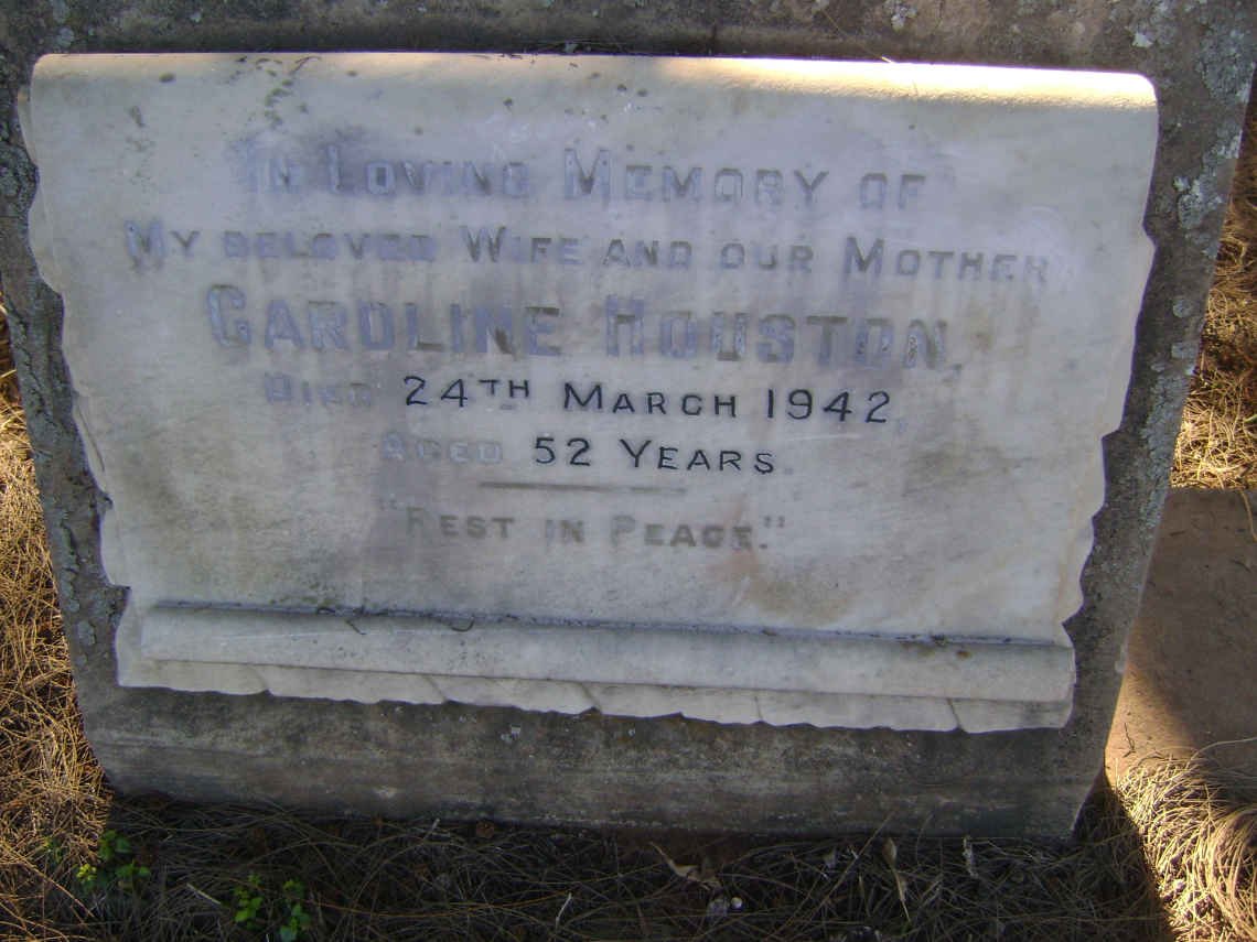 HOUSTON Caroline -1942