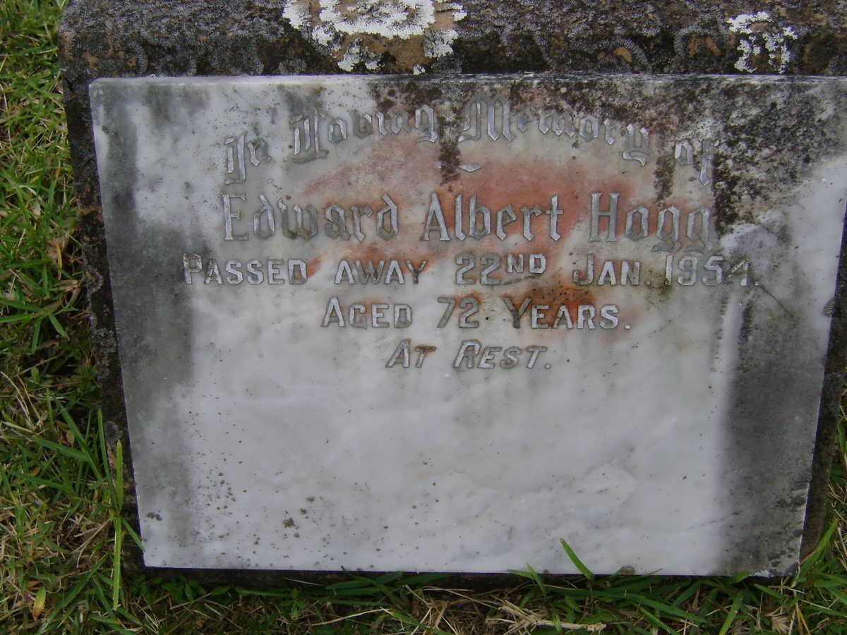 HOGG Edward Albert -1954