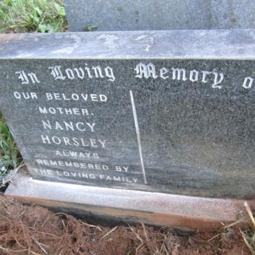 HORSLEY Nancy -1980