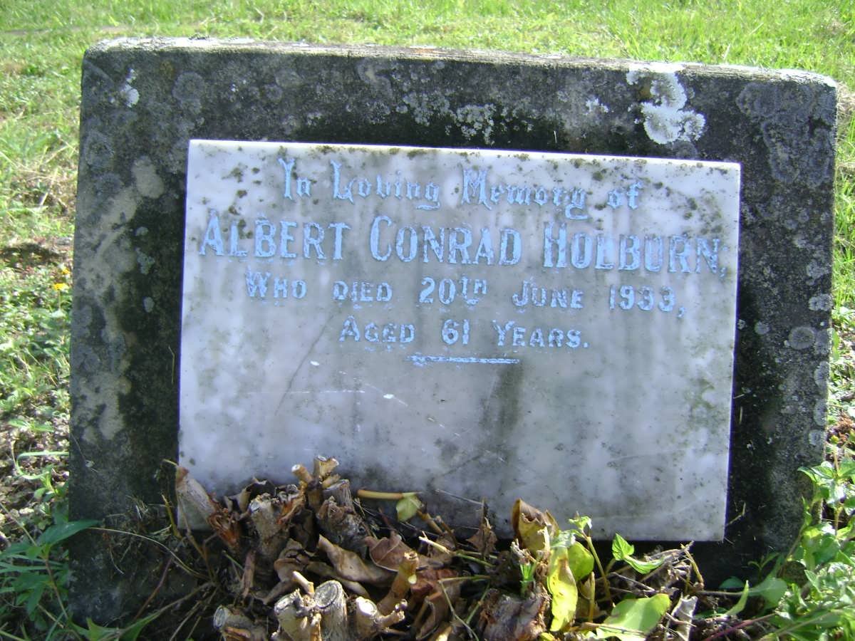 HOLBURN Albert Conrad -1933