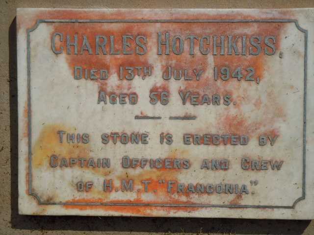 HOTCHKISS Charles -1942
