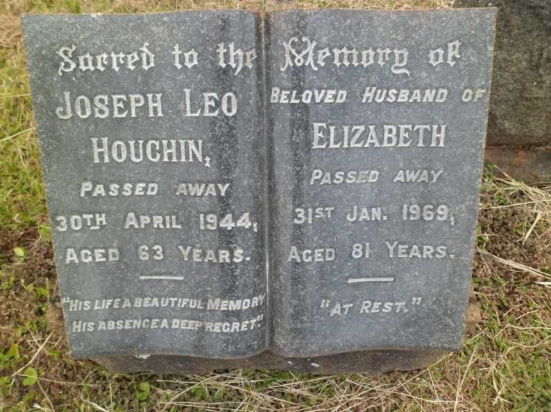 HOUCHIN Joseph Leo -1944 &amp; Elizabeth -1969