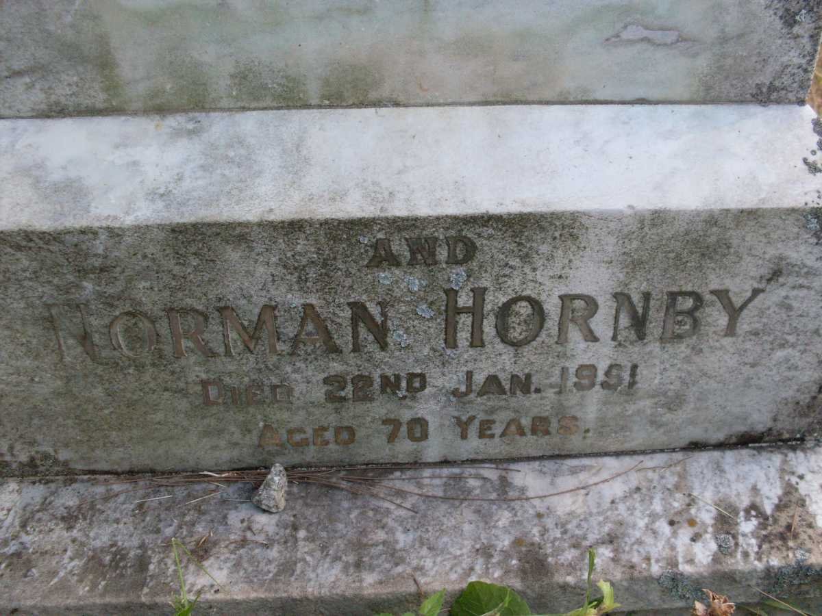HORNBY Norman -1951