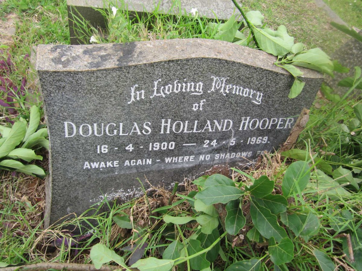 HOOPER Douglas Holland 1900-1969