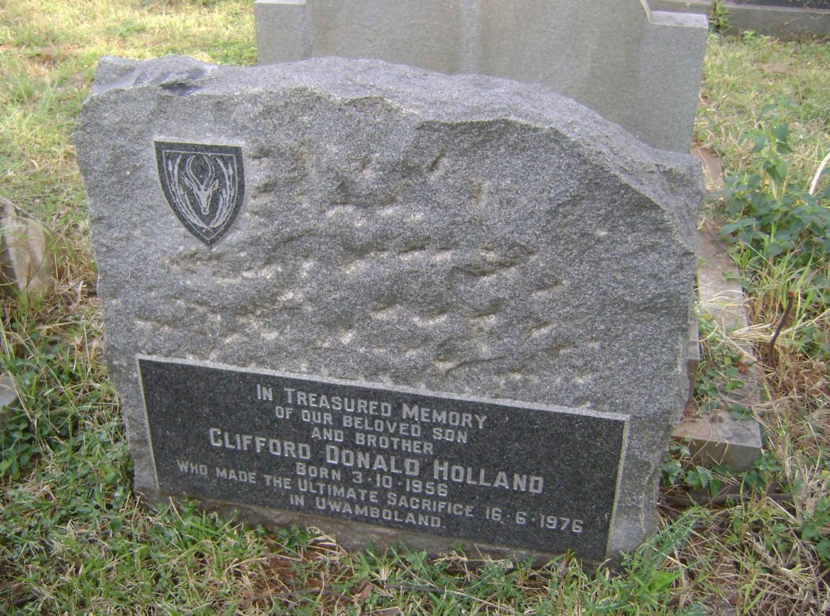 HOLLAND Clifford Donald 1956-1976
