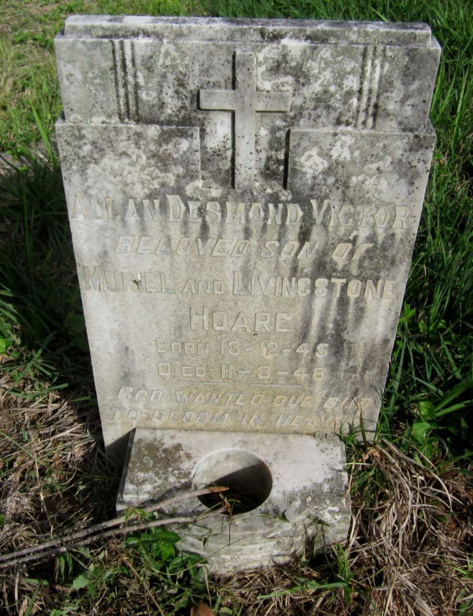 HOARE Allan Desmond Victor 1945-1948