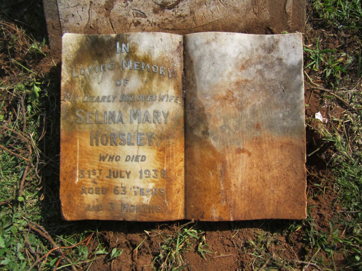 HORSLEY Selina Mary -1938