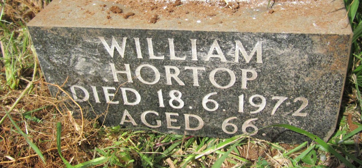 HORTOP William  -1972 &amp; Verna 1904-1976