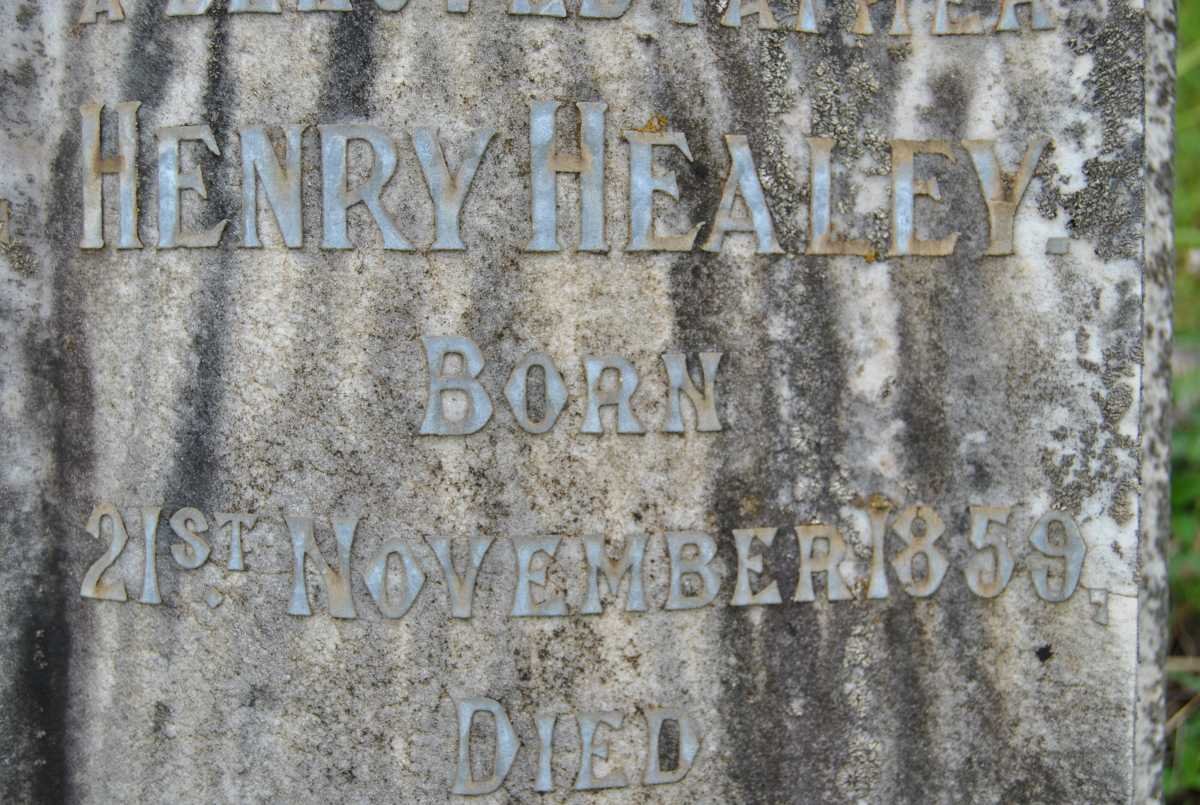 HEALEY Henry 1859-1941 &amp; Jane Sarah -1927