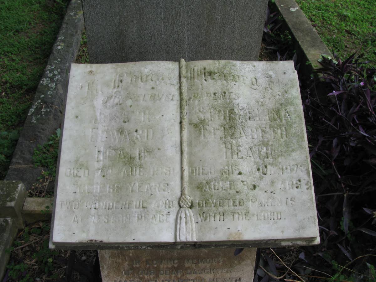 HEATH Joseph Edward -1951 &amp; Stoffelina Elizabeth -1973 :: Mary Elizabeth -1928