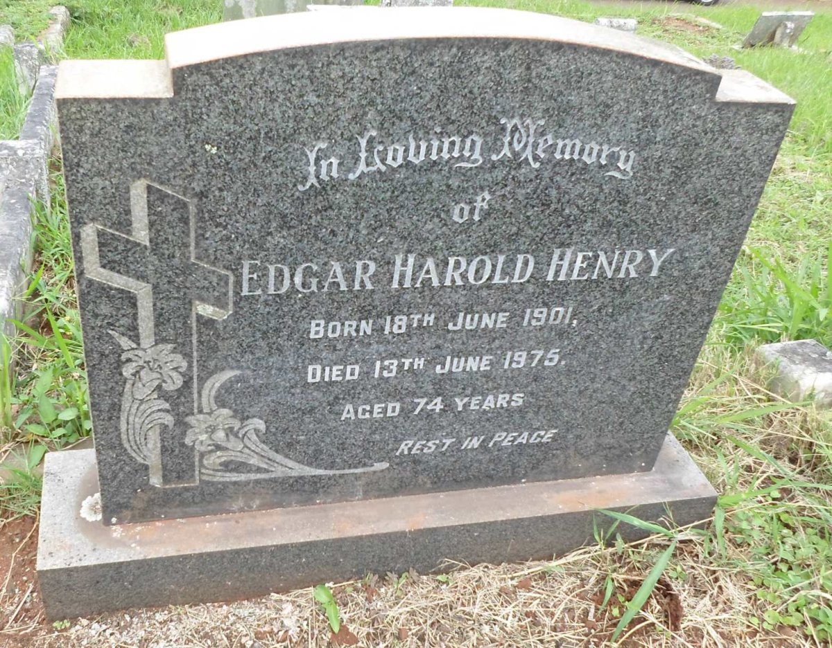 HENRY Edgar Harold 1901-1975