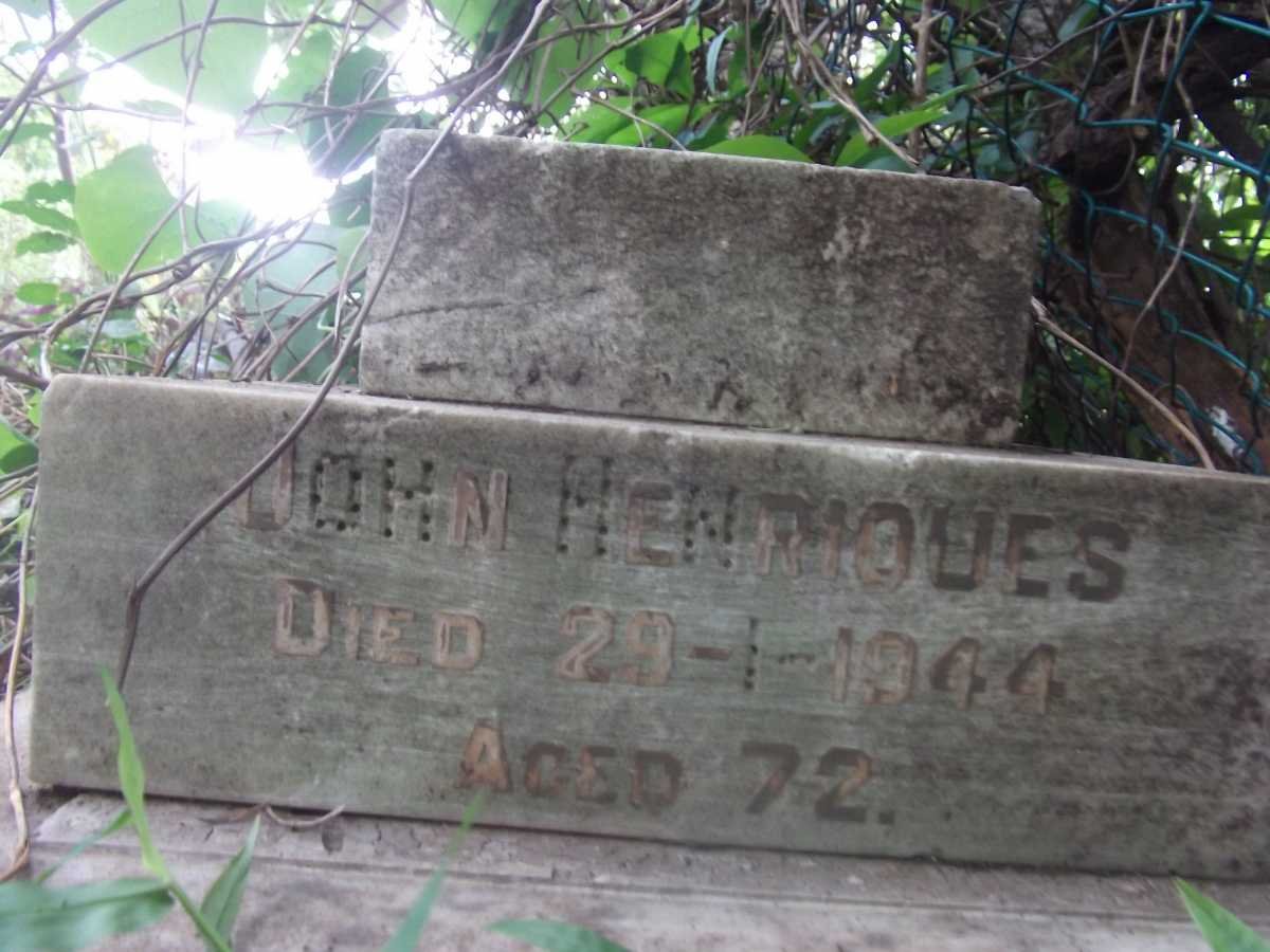HENRIQUES John -1944