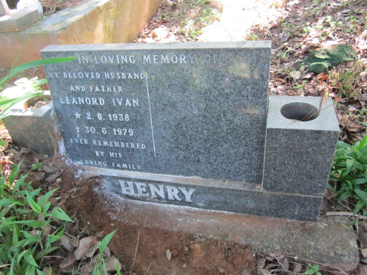 HENRY Leanord Ivan 1938-1979