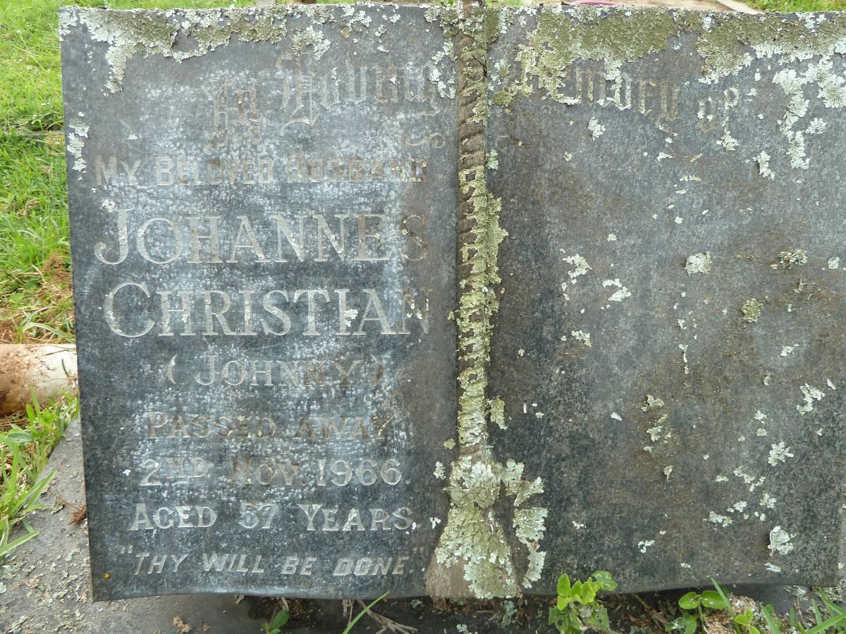 HENNING Johannes Christian -1966