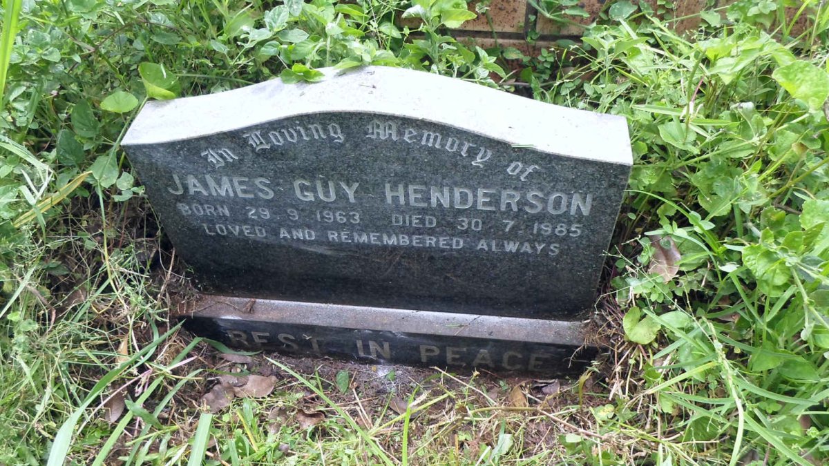 HENDERSON James Guy 1963-1985