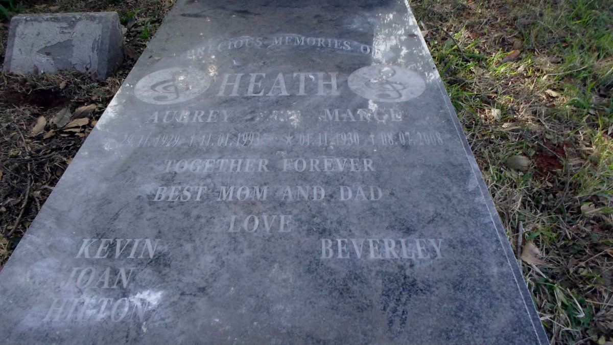HEATH Aubrey 1929-1993 &amp; Marge 1930-2008