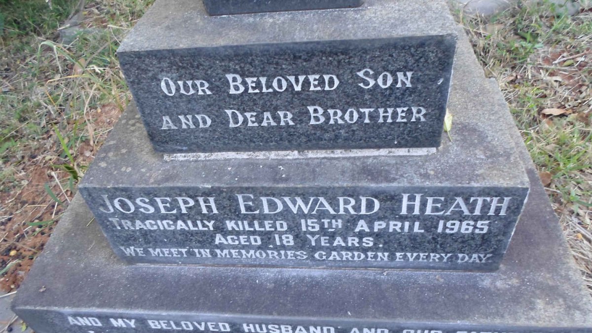 HEATH Joseph Edward -1965
