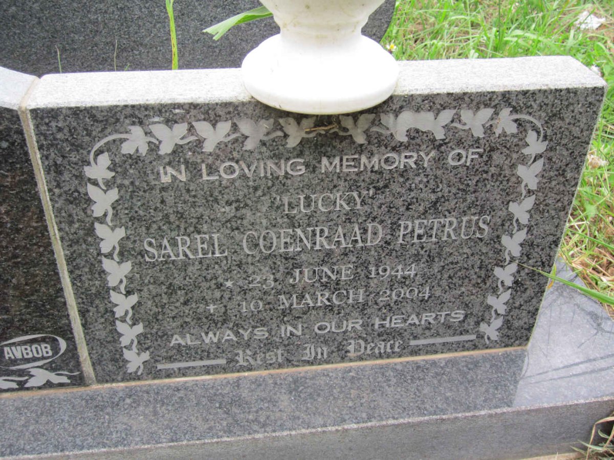 HERBST Sarel Coenraad Petrus 1944-2004