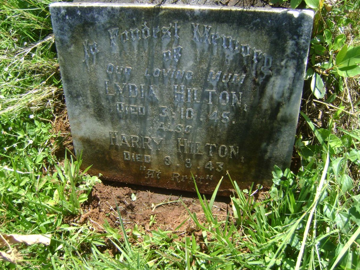 HILTON Harry -1943 &amp; Lydia -1945