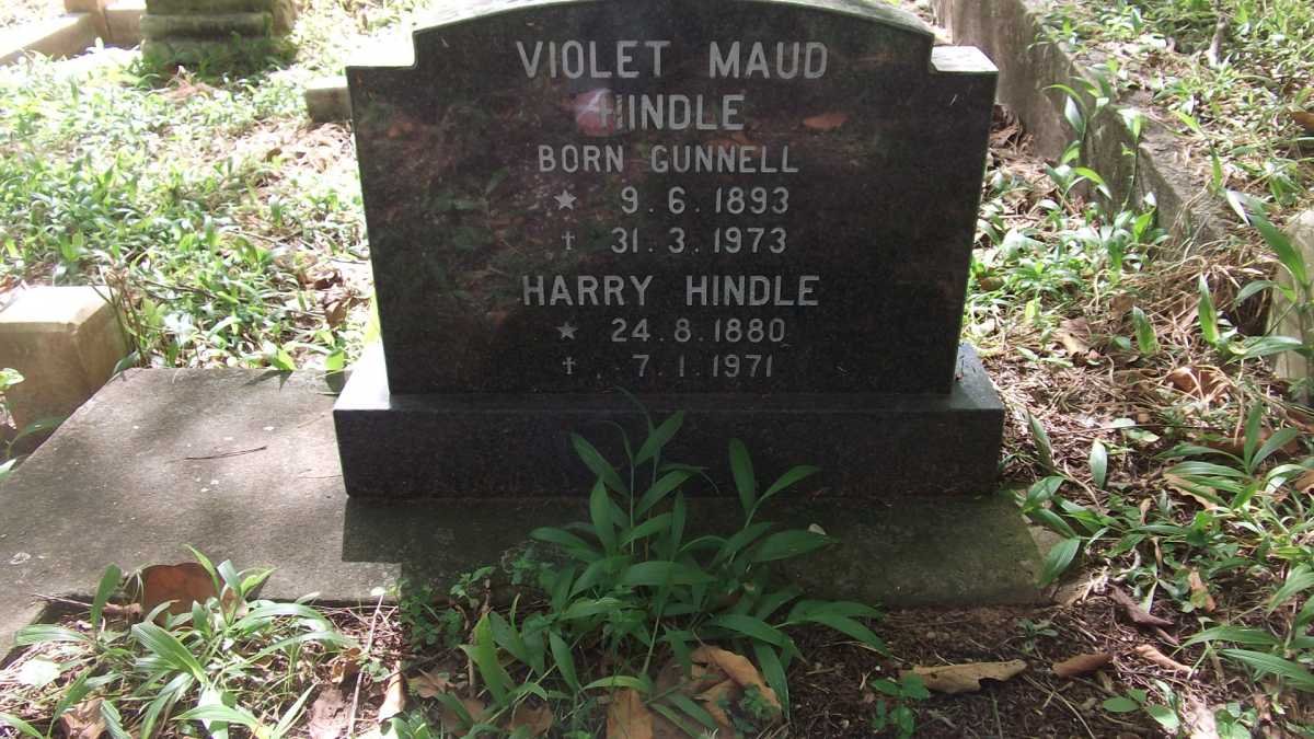 HINDLE Harry 1880-1971 &amp; Violet Maud GUNNELL 1893-1973