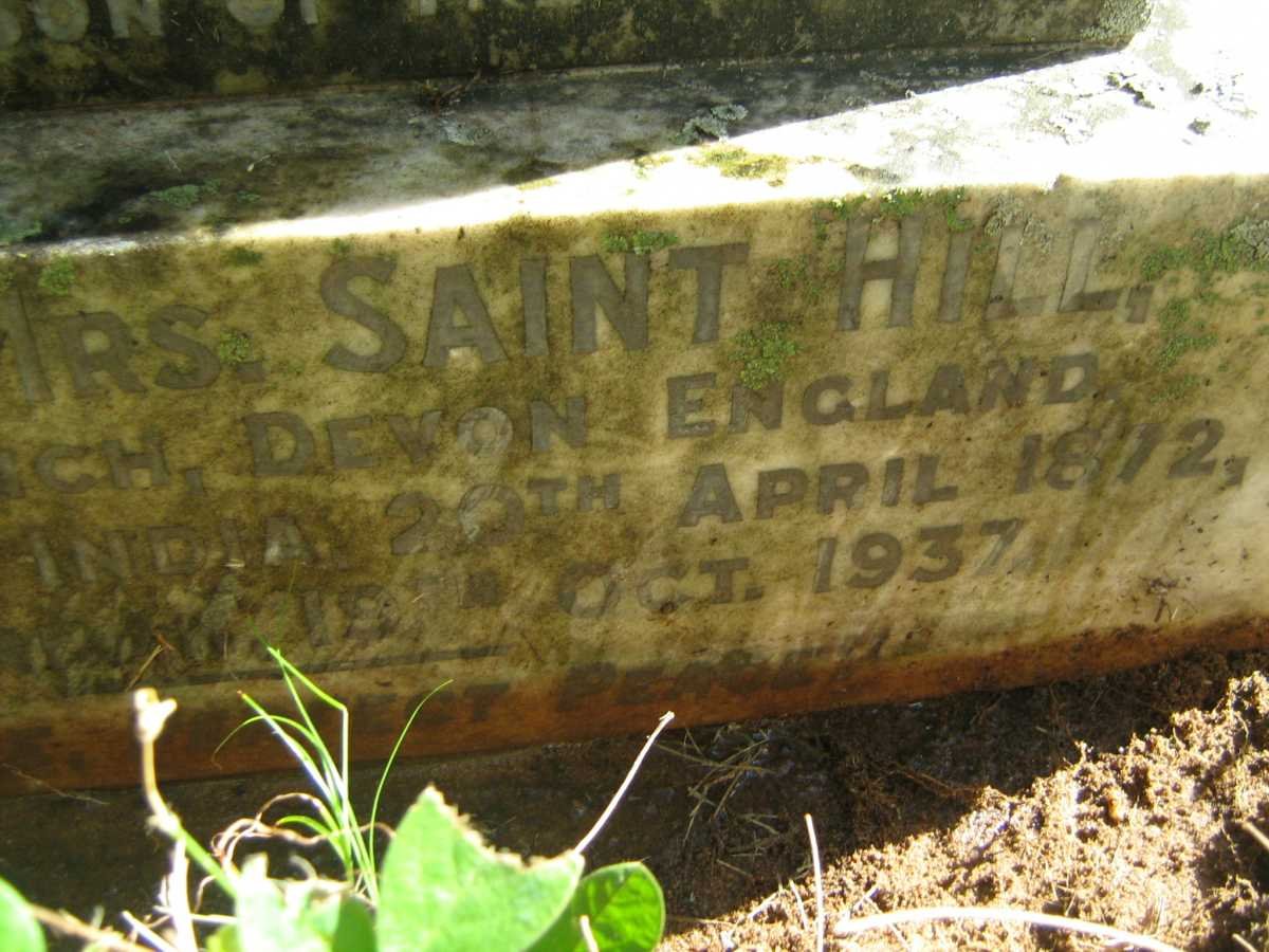 HILL Henry W.A., Saint 1872-1937