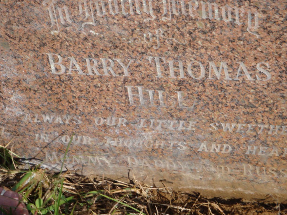 HILL Barry Thomas