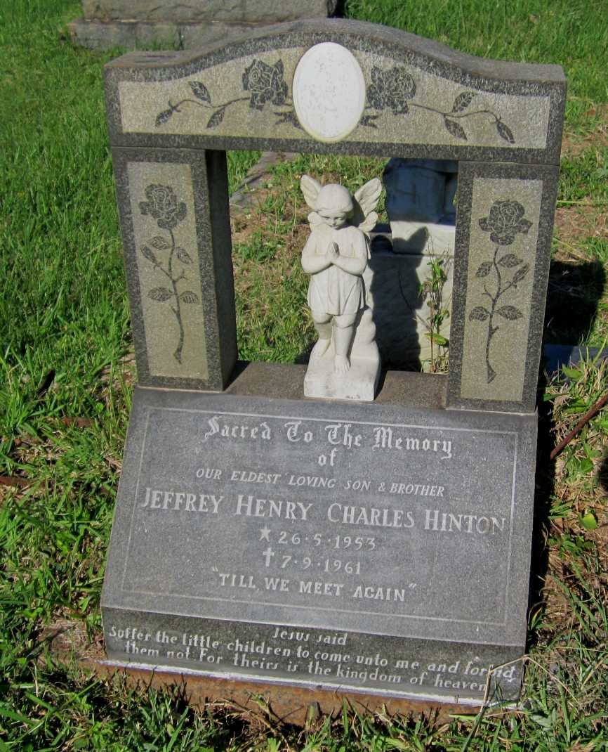 HINTON Jeffrey Henry Charles 1953-1961