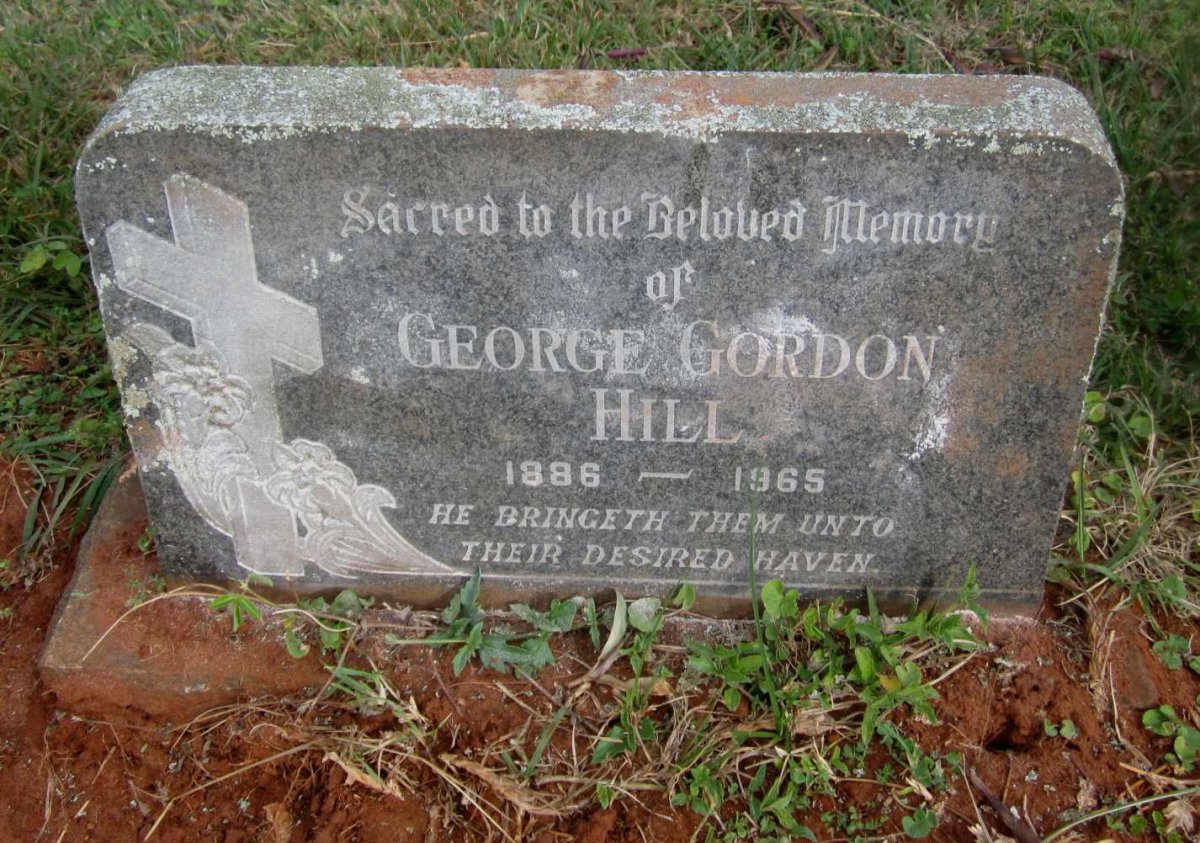 HILL George Gordon 1886-1965