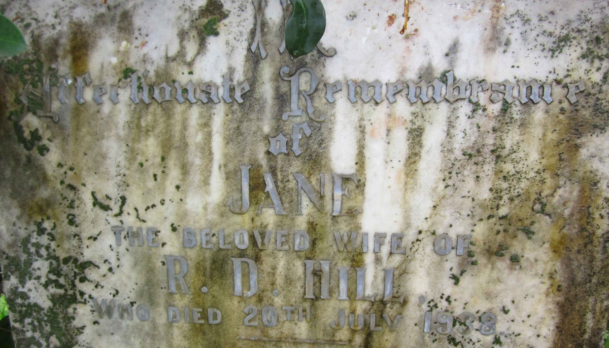 HILL Jane -1938