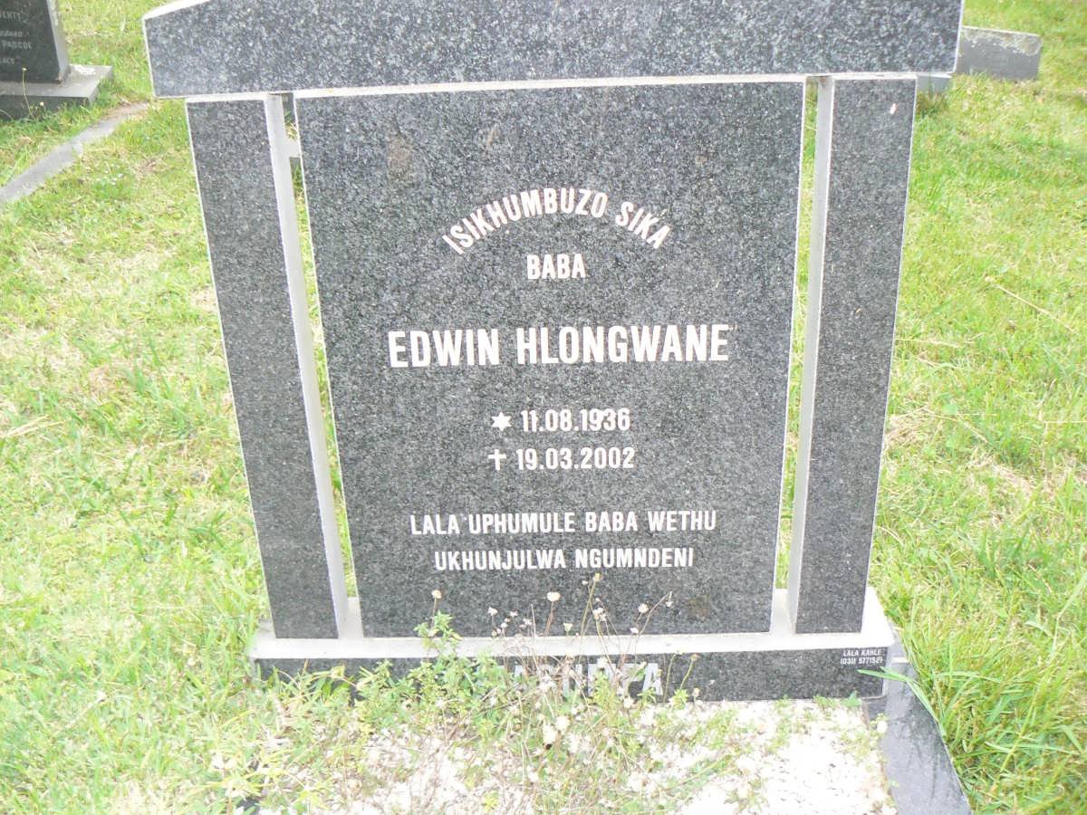 HLONGWANE Edwin 1936-2002